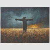 Papier Mousseline Scarecrow sur Dusk Decoupage (Recto)