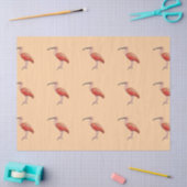 Papier Mousseline Scarlet Ibis Bird Joyeux anniversaire (Artisanat)