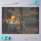 Papier Mousseline Scène Art déco par Delphin Enjolras Découpage (Artisanat)