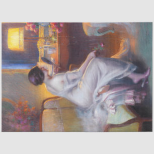 Papier Mousseline Scène Art déco par Delphin Enjolras Découpage
