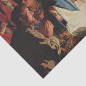 Papier Mousseline Scène de la Nativité (Détail)