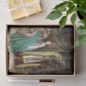 Papier Mousseline Scène de la Nativité de Noël antique (Cadeau)