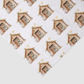 Papier Mousseline Scène de la Nativité Marie Joseph Baby Jésus Noël (Détail)