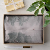 Papier Mousseline scène d'hiver A (Cadeau)
