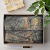 Papier Mousseline Scène forestière d'automne (Cadeau)