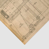 Papier Mousseline Schéma circulaire mécanique sur la dédécoupage de  (Détail)