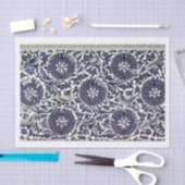 Papier Mousseline Schéma floral (Artisanat)