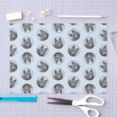 Papier Mousseline Schipperke Peinture Black Cute Original Chien Art (Artisanat)