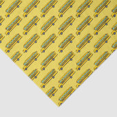 Papier Mousseline School Bus (Détail)