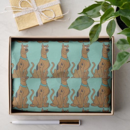 Papier Mousseline Scooby Doo Chiot Yeux (Cadeau)