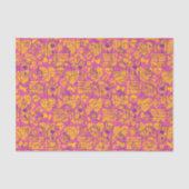 Papier Mousseline Scooby-Doo | Funky Flower Motif (Recto)