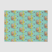 Papier Mousseline Scooby-Doo & Gang Mystery Machine (Recto)