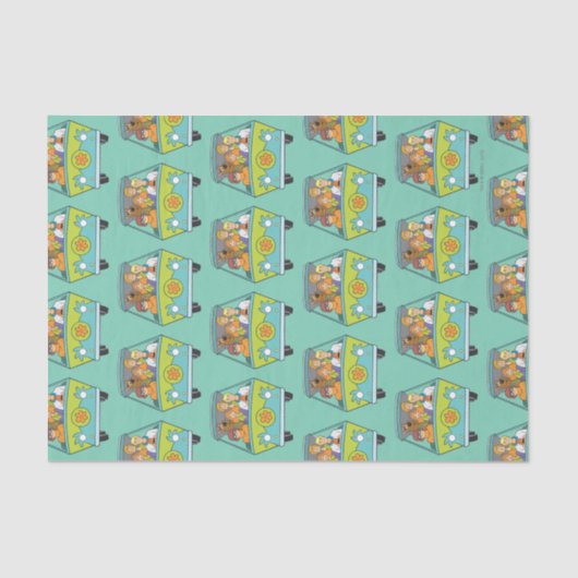 Papier Mousseline Scooby-Doo & Gang Mystery Machine (Recto)