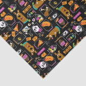 Papier Mousseline Scooby-Doo | Halloween Scooby-Doo Motif (Détail)