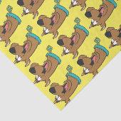 Papier Mousseline Scooby-Doo Joyeux Visage (Détail)