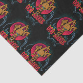 Papier Mousseline Scooby-Doo Running From Ghosts Graphic (Détail)