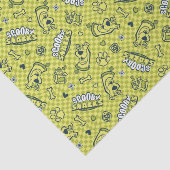 Papier Mousseline Scooby Snacks Galore Checker Motif (Détail)