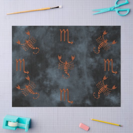 Papier Mousseline Scorpion (Artisanat)