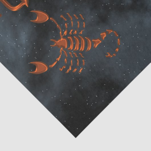 Papier Mousseline Scorpion (Détail)