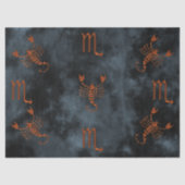 Papier Mousseline Scorpion (Recto)