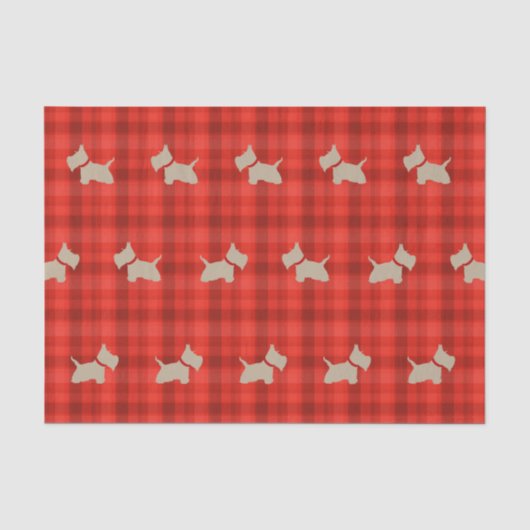 Papier Mousseline Scottie No. 8 blonds comme les blés (Recto)