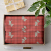 Papier Mousseline Scottie No. 8 blonds comme les blés (Cadeau)