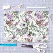 Papier Mousseline Scottish Floral and Tartan Series Design 21 (Artisanat)