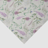 Papier Mousseline Scottish Floral et Tartan Series Design 10 (Détail)