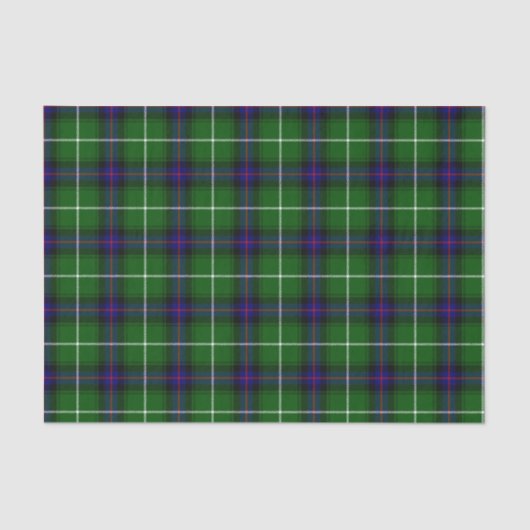 Papier Mousseline Scottish MacDonald Tartan (Recto)