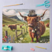 Papier Mousseline Scottish Steerpunk (Artisanat)