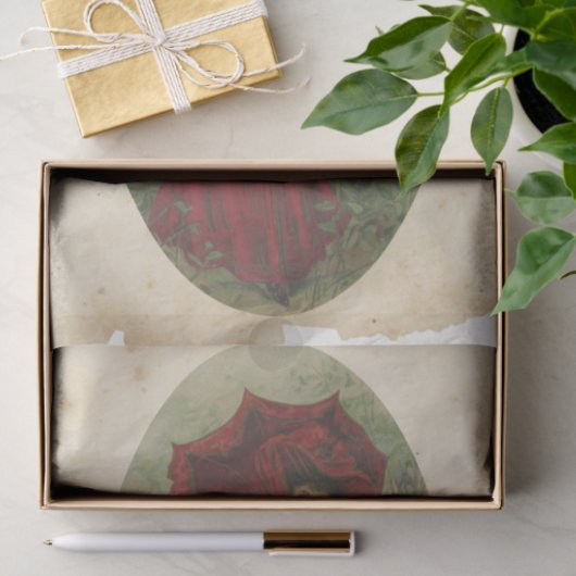 Papier Mousseline Scrap Ephemera Design série #5 (Cadeau)