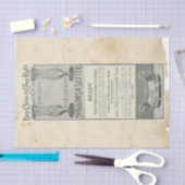 Papier Mousseline Scrap Ephemera Design Series #12 (Artisanat)