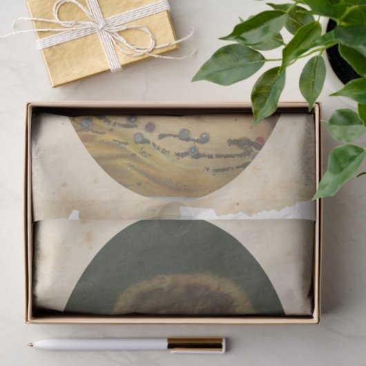 Papier Mousseline Scrap Ephemera Design Series #19 (Cadeau)