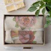 Papier Mousseline Scrap Ephemera Design Series #6 (Cadeau)