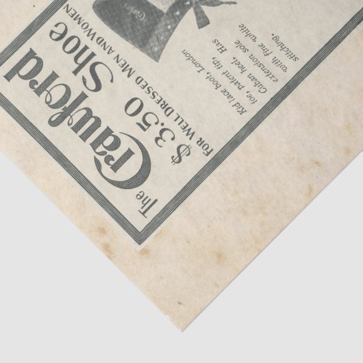 Papier Mousseline Scrap Ephemera Design Series #7 (Détail)