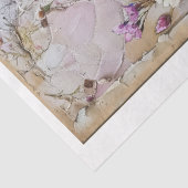 Papier Mousseline Scrapbook Journal de junk d'artisanat Floral Arriè (Détail)