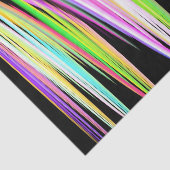 Papier Mousseline Scribble arc-en-ciel (Détail)