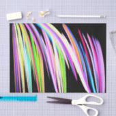 Papier Mousseline Scribble arc-en-ciel (Artisanat)