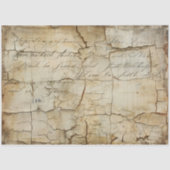 Papier Mousseline Script craqué (Recto)