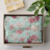 Papier Mousseline Script de découpage rose Rose de Dahlia (Cadeau)