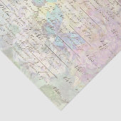 Papier Mousseline Script faible avec découpage des boutons (Détail)