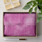 Papier Mousseline Script Hot Pink déprimé (Cadeau)