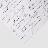 Papier Mousseline Script Love ! ! (Détail)