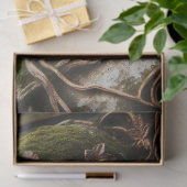 Papier Mousseline Sculpture d'ange dénudée Patina Découpage (Cadeau)