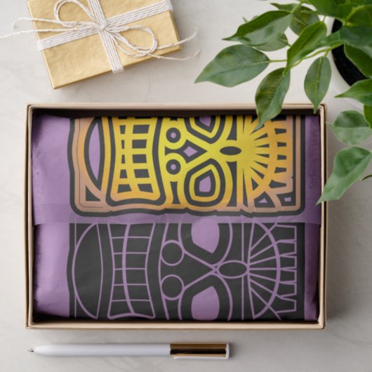 Papier Mousseline Sculptures Triple Tiki Thunder_Cove (Cadeau)