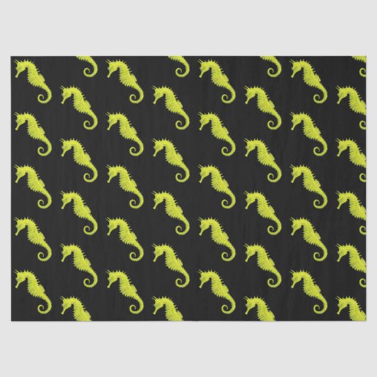 Papier Mousseline Seahorse (Recto)