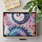 Papier Mousseline Seahorse Rainbow Floral Art (Cadeau)