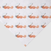 Papier Mousseline Seahorse Steampunk (Détail)