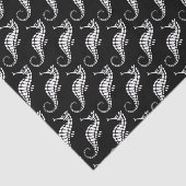 Papier Mousseline Seahorse White (Détail)