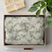 Papier Mousseline seamless floral mix (Cadeau)